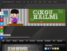 Tablet Screenshot of cikguhailmi.com